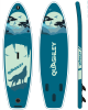 Inflatable Stand Up Paddle Board 9.9'x33"x5" With Premium SUP Accessories & Backpack, Wide Stance, Bottom Fin for Paddling, Paddle, Leash, Surf Contro