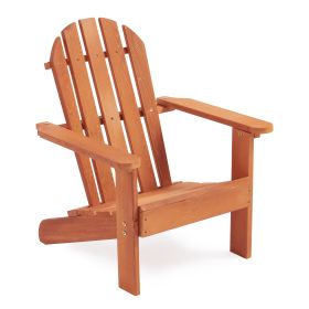 Kids Outdoor Wooden Adirondack Chair for Patio/Garden/Backyard/Pool