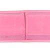 8 Feet Young Gymnasts Cheerleaders Training Folding Balance Beam Pink Plain Flannelette & Pink PVC