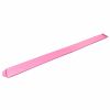 8 Feet Young Gymnasts Cheerleaders Training Folding Balance Beam Pink Plain Flannelette & Pink PVC