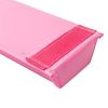 8 Feet Young Gymnasts Cheerleaders Training Folding Balance Beam Pink Plain Flannelette & Pink PVC