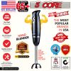 5 Core Handheld Blender, Electric Hand Blender 8-Speed 500W, Immersion Hand Held Blender Stick with Food Grade Stainless Steel Blades for Perfect for