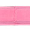 8 Feet Young Gymnasts Cheerleaders Training Folding Balance Beam Pink Plain Flannelette & Pink PVC