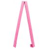 8 Feet Young Gymnasts Cheerleaders Training Folding Balance Beam Pink Plain Flannelette & Pink PVC