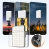 Selfie Light - USB-Rechargeable LED Phone Light - Portable Photo Light with 97+ CRI, Up to 6500K Color Temperature Phone Light for Selfie, Zoom Confer