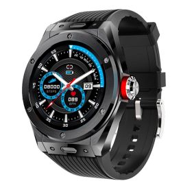 Smart Watch Sports Watch Bluetooth Connection Mobile Phone Smart Watch (Color: Black)