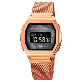 Fashion Cool Multi-function Trend Personality Student Waterproof Stainless Steel Electronic Watch (Option: 9style)