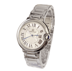 Men Fashion Steel Band Watch Quartz Strap (Option: Bracelet without date)