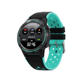 Blood Pressure, Compass Altitude Call Multi-sport Function Smart Watch (Color: Green)