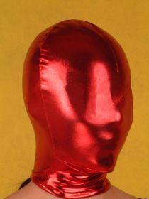 All-inclusive Adhesive Black Headgear (Color: Red)