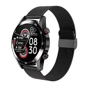 Smart Call Heart Rate Blood Pressure Blood Oxygen Health Monitoring Mode Business Sports Bracelet (Option: Black steel)