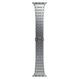 Watch Stainless Steel Luxury Band (Option: Silver-22mm)