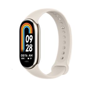 Sports Health Waterproof Sleep Heart Rate Smart Watch (Option: Standard Version Light Gold)