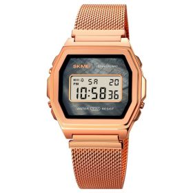 Fashion Cool Multi-function Trend Personality Student Waterproof Stainless Steel Electronic Watch (Option: 10style)