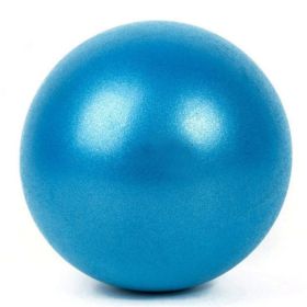 1pc Inflatable Yoga Pilates Fitness Ball For Home Exercise (Color: Blue)