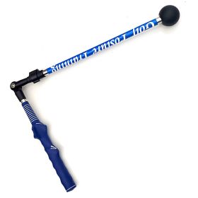 Golf Swing Trainer For Aid Hand Strength Flexibility Power; Shoulder Turn - Lightweight; Durable Golf Trainer With Ergonomic Grip (Color: Blue)