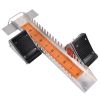 Starting Blocks Track Sprinting 6 Angle Adjustable Aluminum Track Starting Blocks Field Multi-Function Track Blocks for Athletics Plastic Runway Cinde