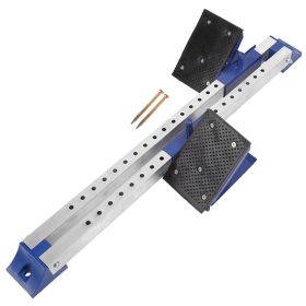 Starting Blocks Track Sprinting 6 Angle Adjustable Aluminum Track Starting Blocks Field Multi-Function Track Blocks for Athletics Plastic Runway Cinde (Color: Blue)