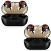 5 CORE Wireless Earbuds, Bluetooth 5.0 Noise Cancelling Headphones w/Charging Case- 132Hrs Play Time, Built-in Microphone IPX8 Waterproof for Sports W