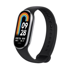 Sports Health Waterproof Sleep Heart Rate Smart Watch (Option: NFC Version Bright Black)