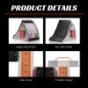 Starting Blocks Track Sprinting 6 Angle Adjustable Aluminum Track Starting Blocks Field Multi-Function Track Blocks for Athletics Plastic Runway Cinde