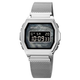 Fashion Cool Multi-function Trend Personality Student Waterproof Stainless Steel Electronic Watch (Option: 13style)