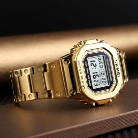 Vintage Small Gold Watch Fashion Trend For Men And Women (Color: Gold)